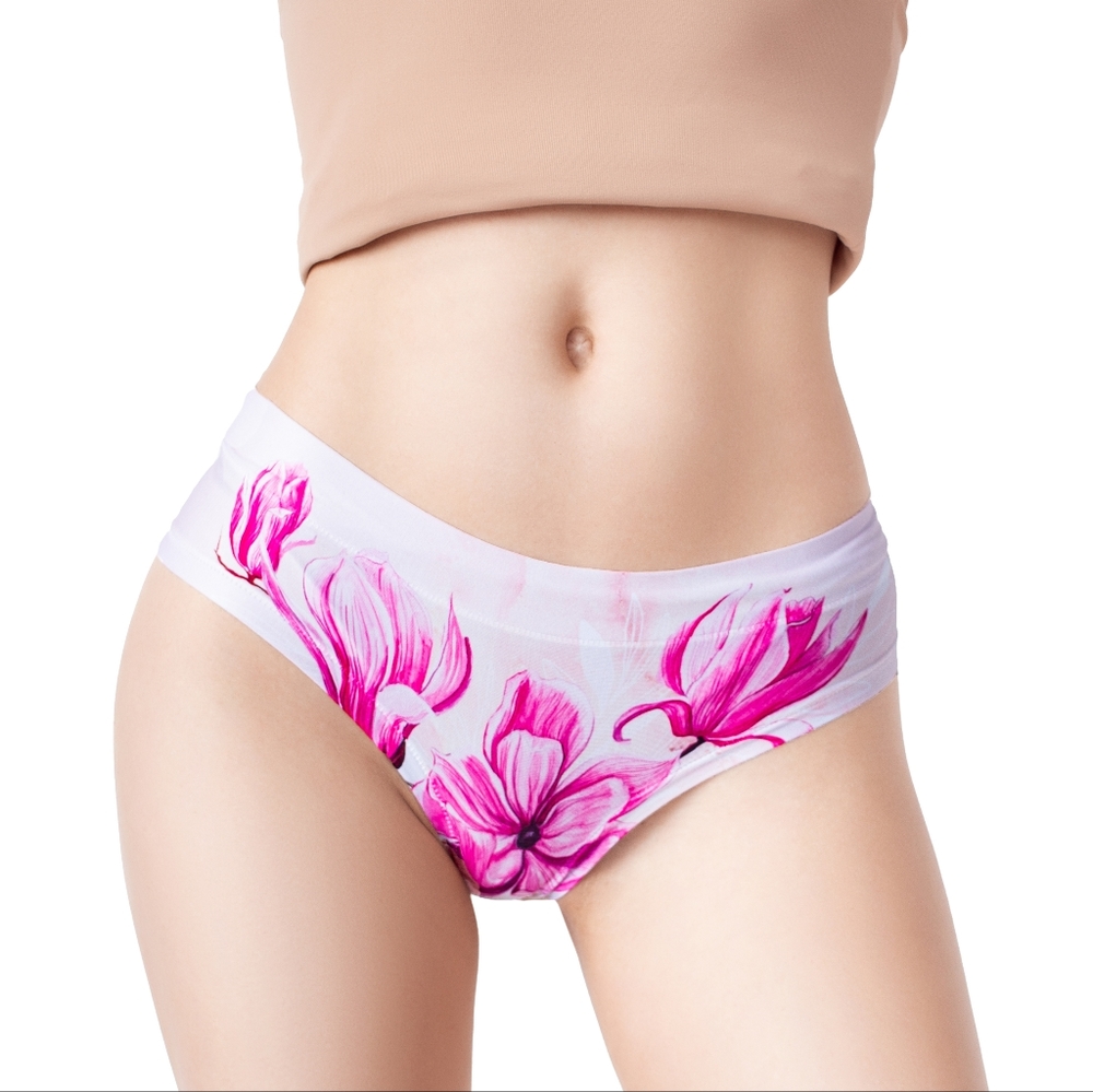 Ukrainian brand Mememe underwear (slip) panties, printed color,  size M
